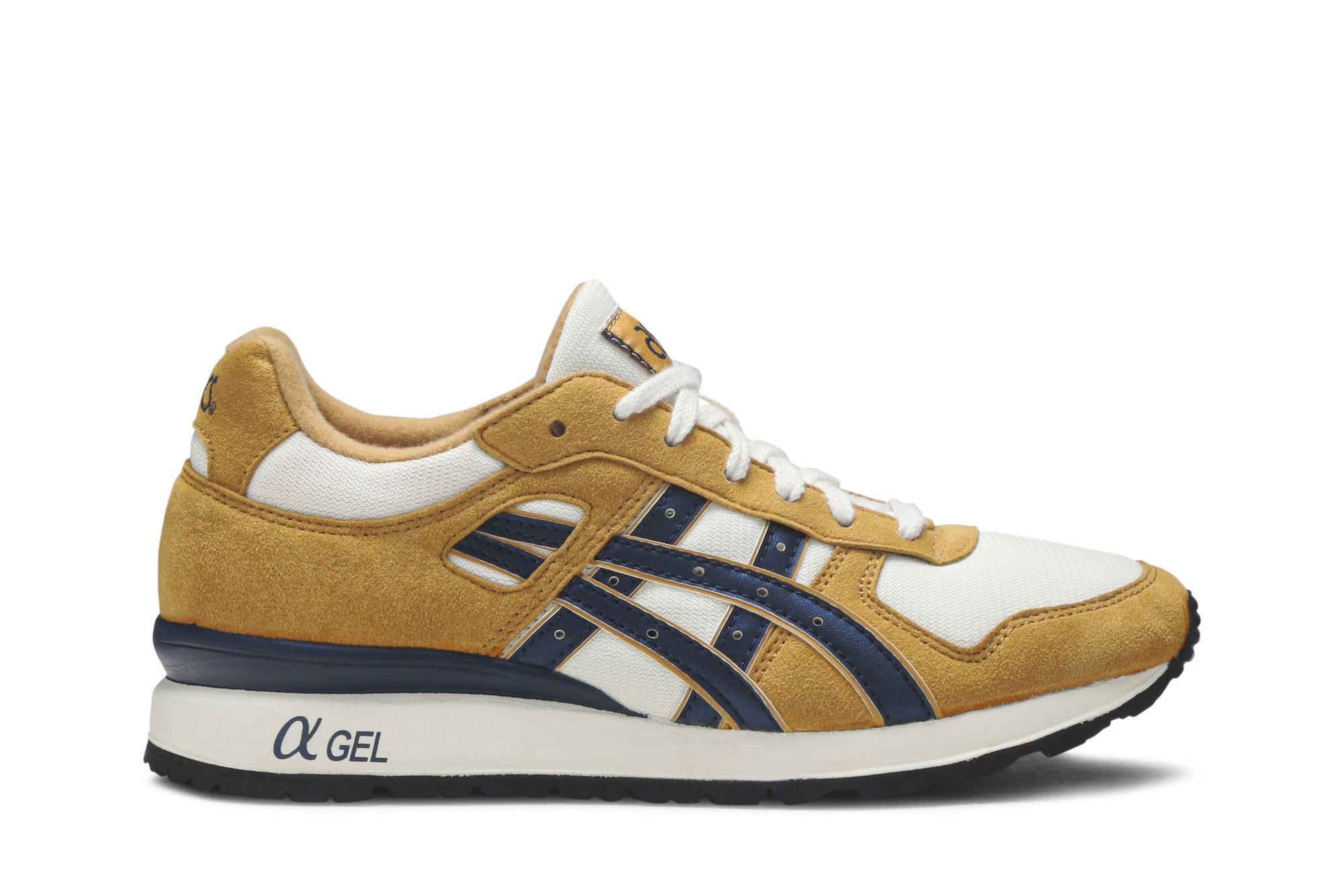 Asics gel epirus mustard white navy for sale clearance