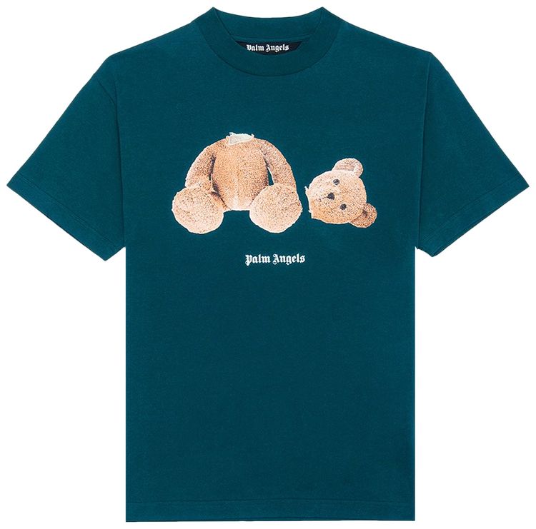 Palm Angels Bear Tee Forest GreenBrown