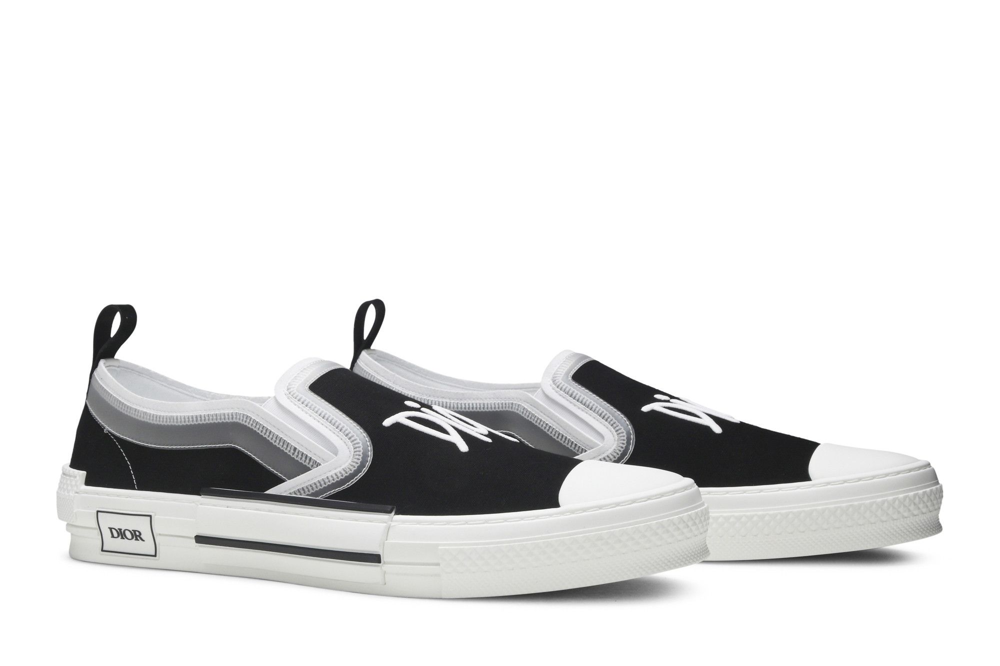 Buy Shawn Stussy x Dior B23 Slip-On 'Black' - 3SN262ZBM H960 Buy Shawn Stussy x Dior B23 Slip-On 'Black' - 3SN262ZBM H960