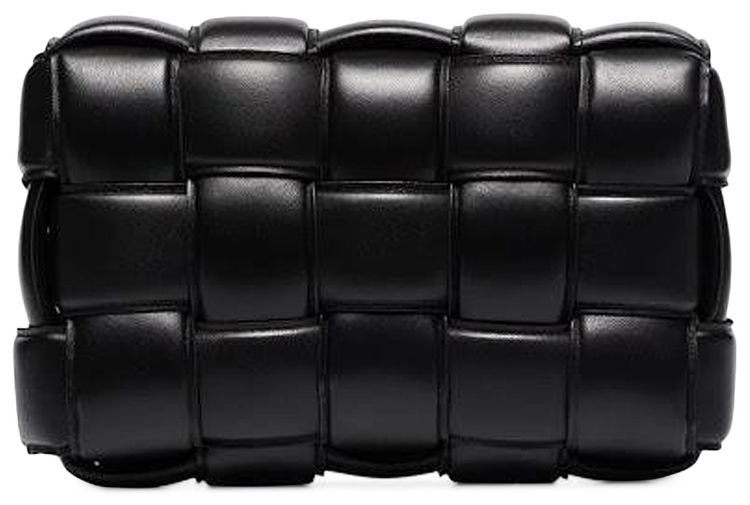 Bottega Veneta Padded Cassette Bag BlackSilver