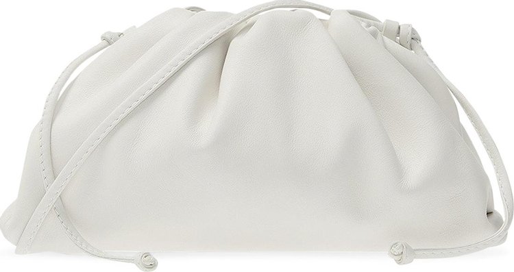 Bottega Veneta Mini Pouch Bag 'White/Silver'
