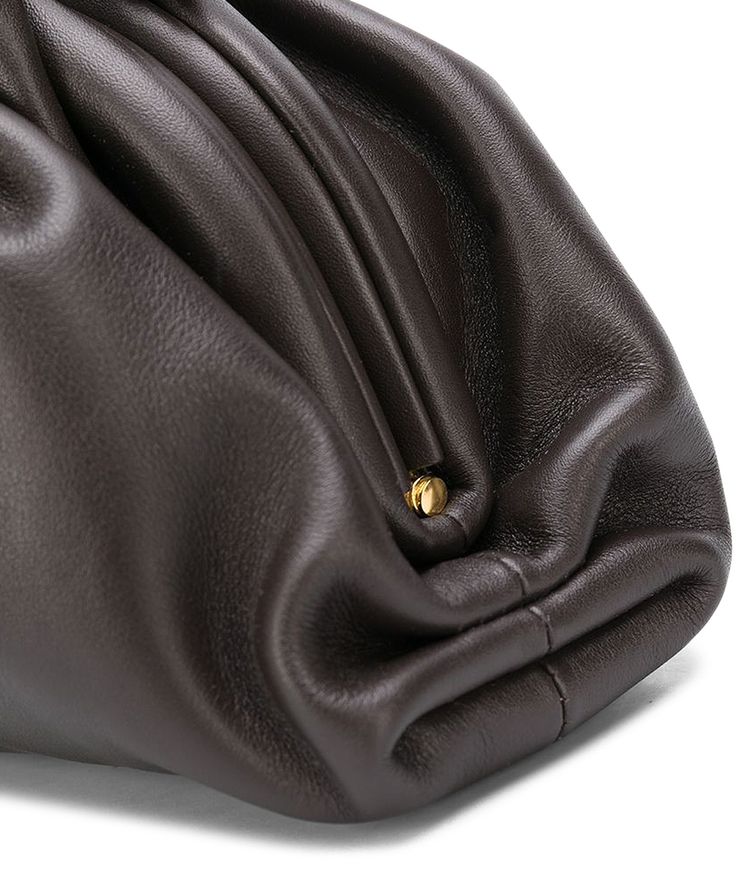 Bottega Veneta Mini Pouch Bag FondenteGold