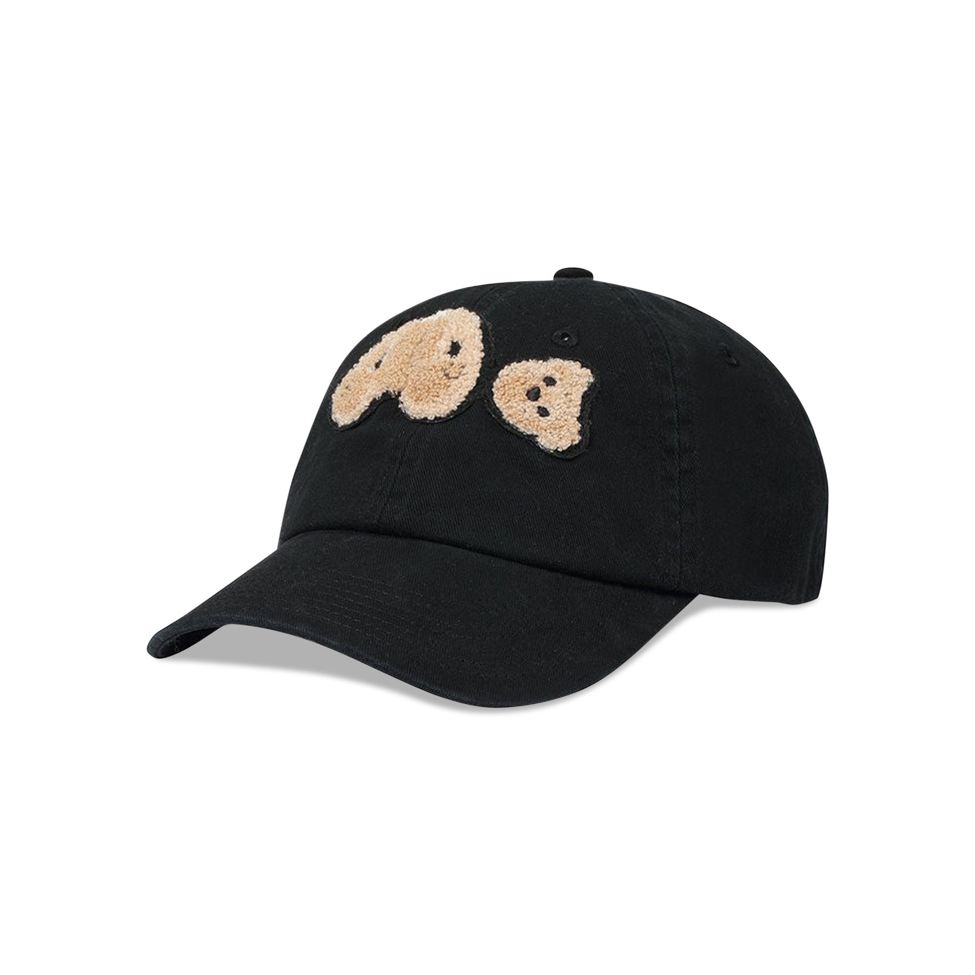 Buy Palm Angels Bear Cap 'Black/Brown' - PMLB003E20FAB0081060 | GOAT