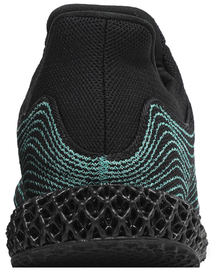 Parley x adidas Ultra 4D Uncaged Black Blue Spirit