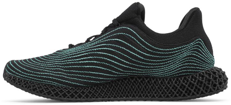 Parley x adidas Ultra 4D Uncaged Black Blue Spirit