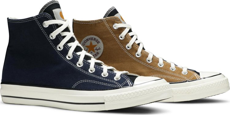 Carhartt WIP x Renew Chuck 70 High Navy Brown