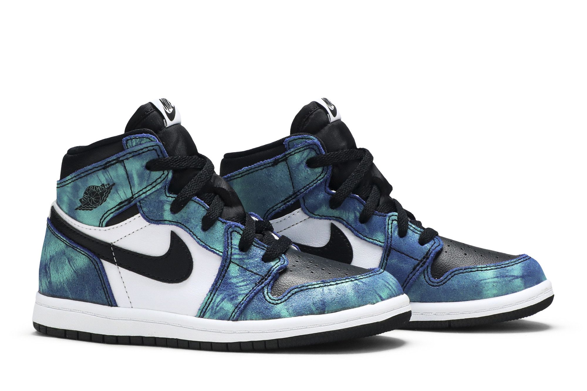 NIKE Air Jordan 1 High OG　Tie-dye タイダイ Amazon.com | Jordan Toddler Air 1 High OG TD CU0450 100 Tie