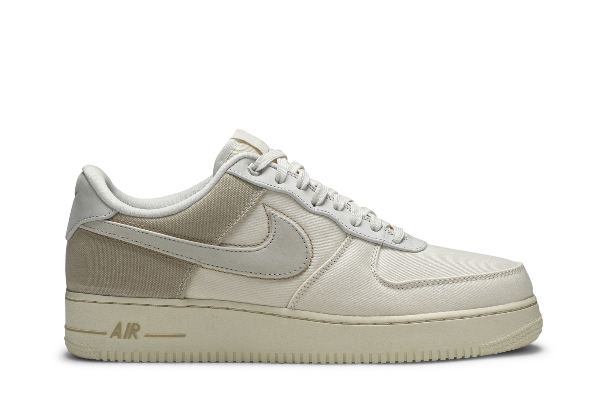 Cream colored air force ones shop