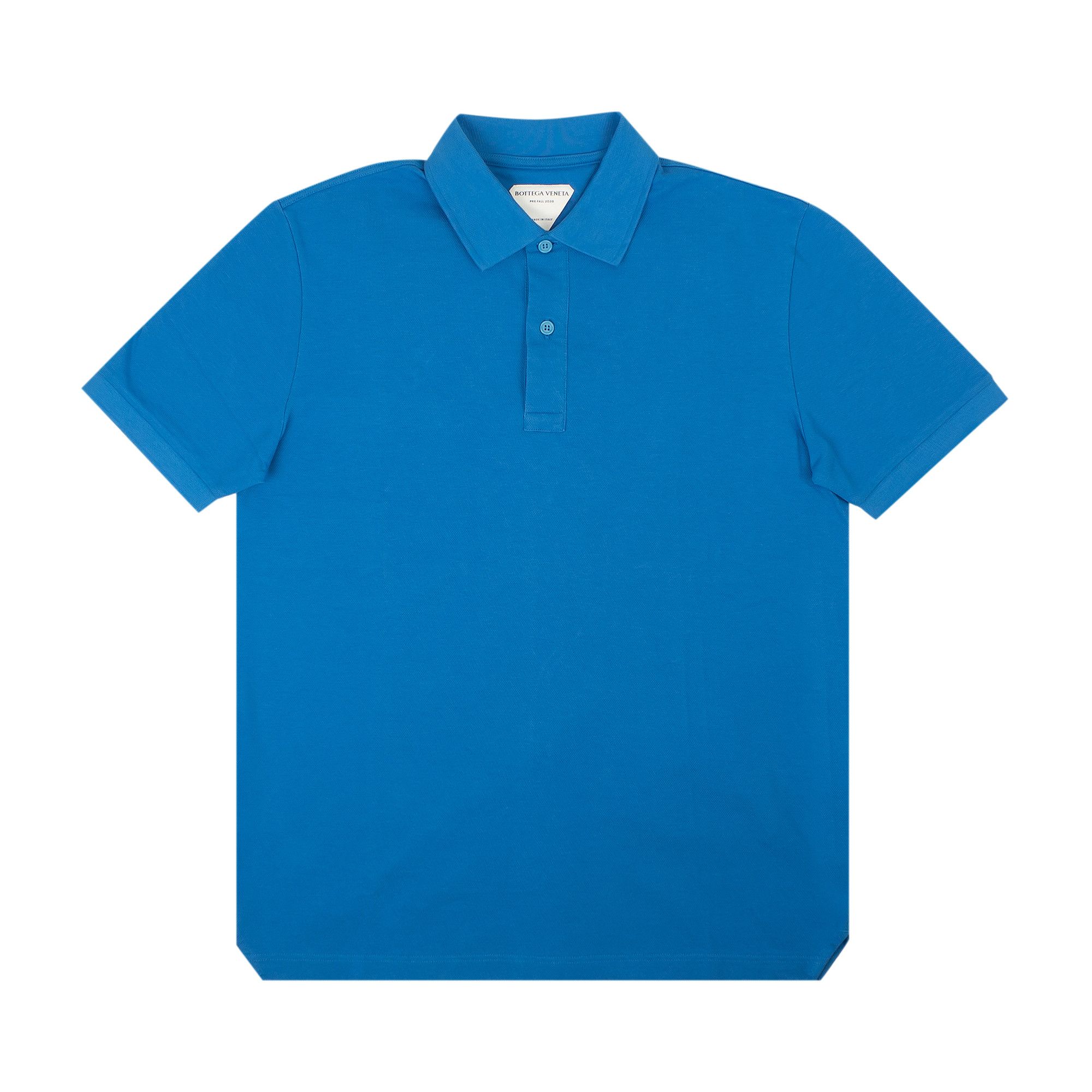 Bottega Veneta 青 ポロシャツ BOTTEGA VENETA（ボッテガヴェネタ）ポロシャツ 青 サイズ:XS メンズ