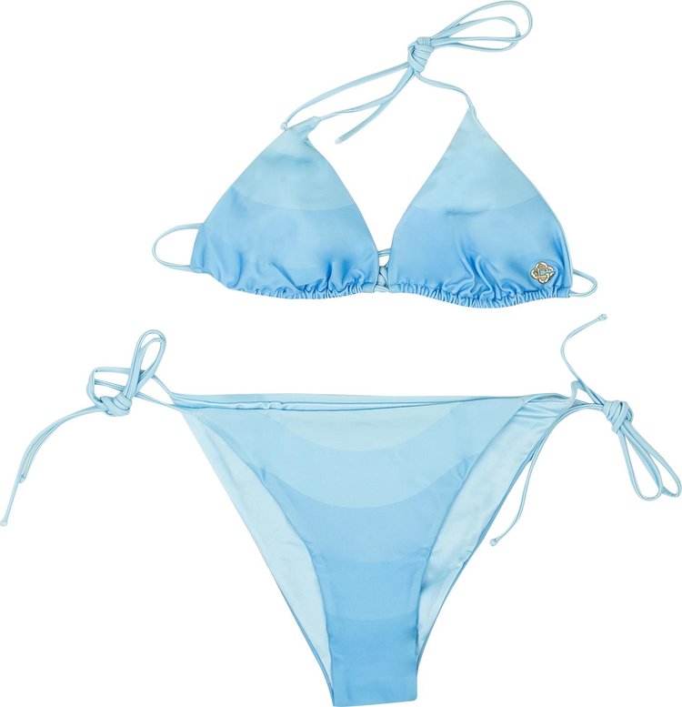 Buy Casablanca Gradient Bikini Swimsuit 'Light Blue' - WS22 SWM