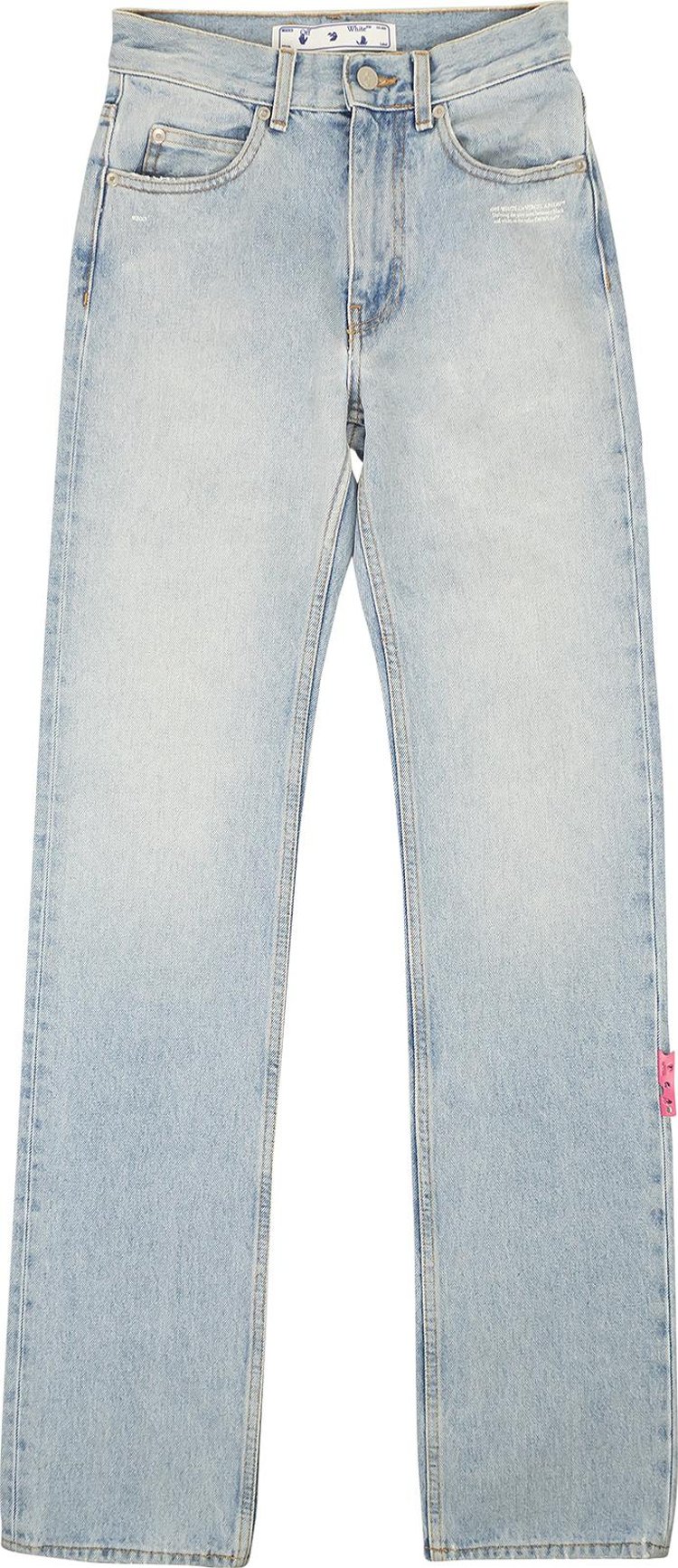 Buy Off-White Cool Baggy Jeans 'Light Blue' - OWYA020R21DEN0014000 | GOAT
