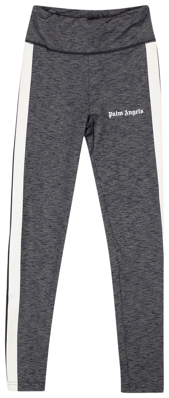 Palm Angels Logo Track Leggings Heather Grey
