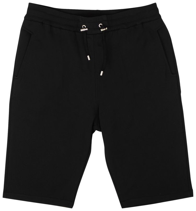 Balmain Eco Design Flock Bermuda Short NoirBlanc