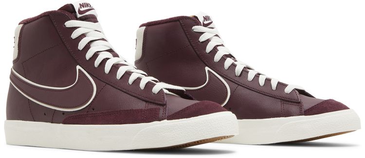 Nike Blazer Mid 77 Premium College Pack   Night Maroon