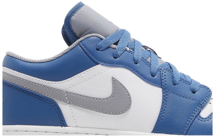 Air Jordan 1 Low GS True Blue Cement