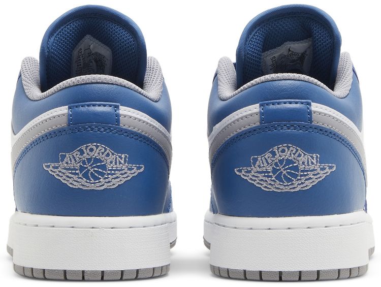 Air Jordan 1 Low GS True Blue Cement