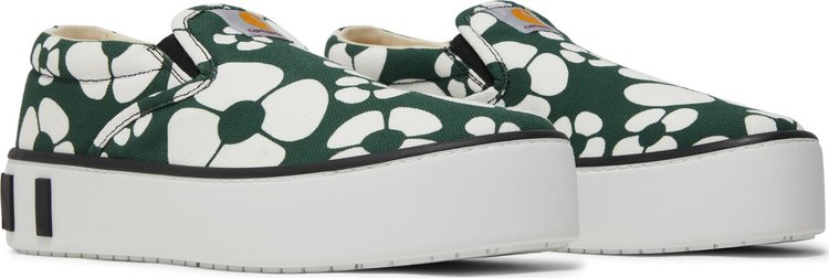 Carhartt WIP x Marni Paw Sneaker Forest Green Floral