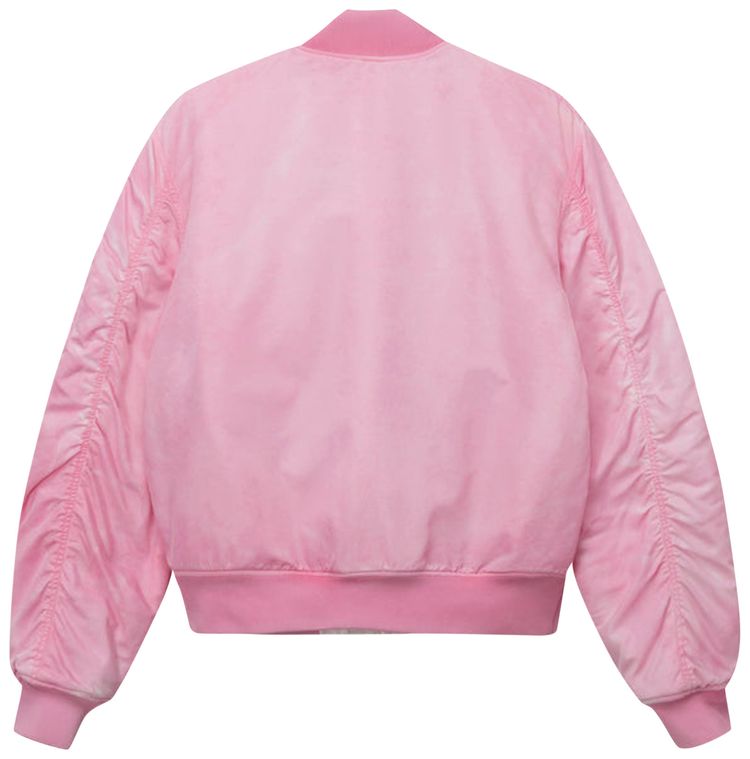 Stussy Dyed Nylon Bomber Pink