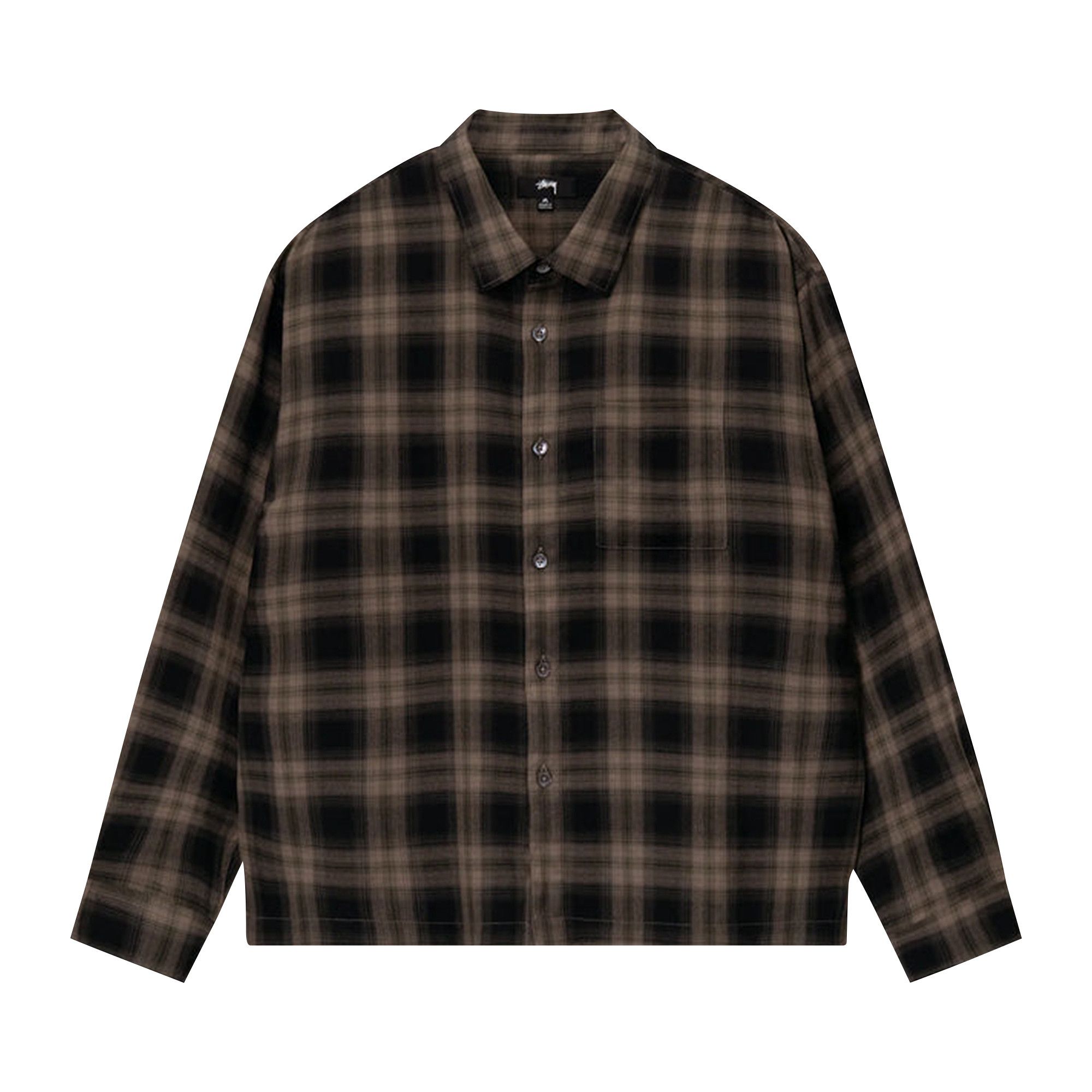 Buy Stussy Mark Plaid Shirt 'Tan' - 1110273 TAN | GOAT