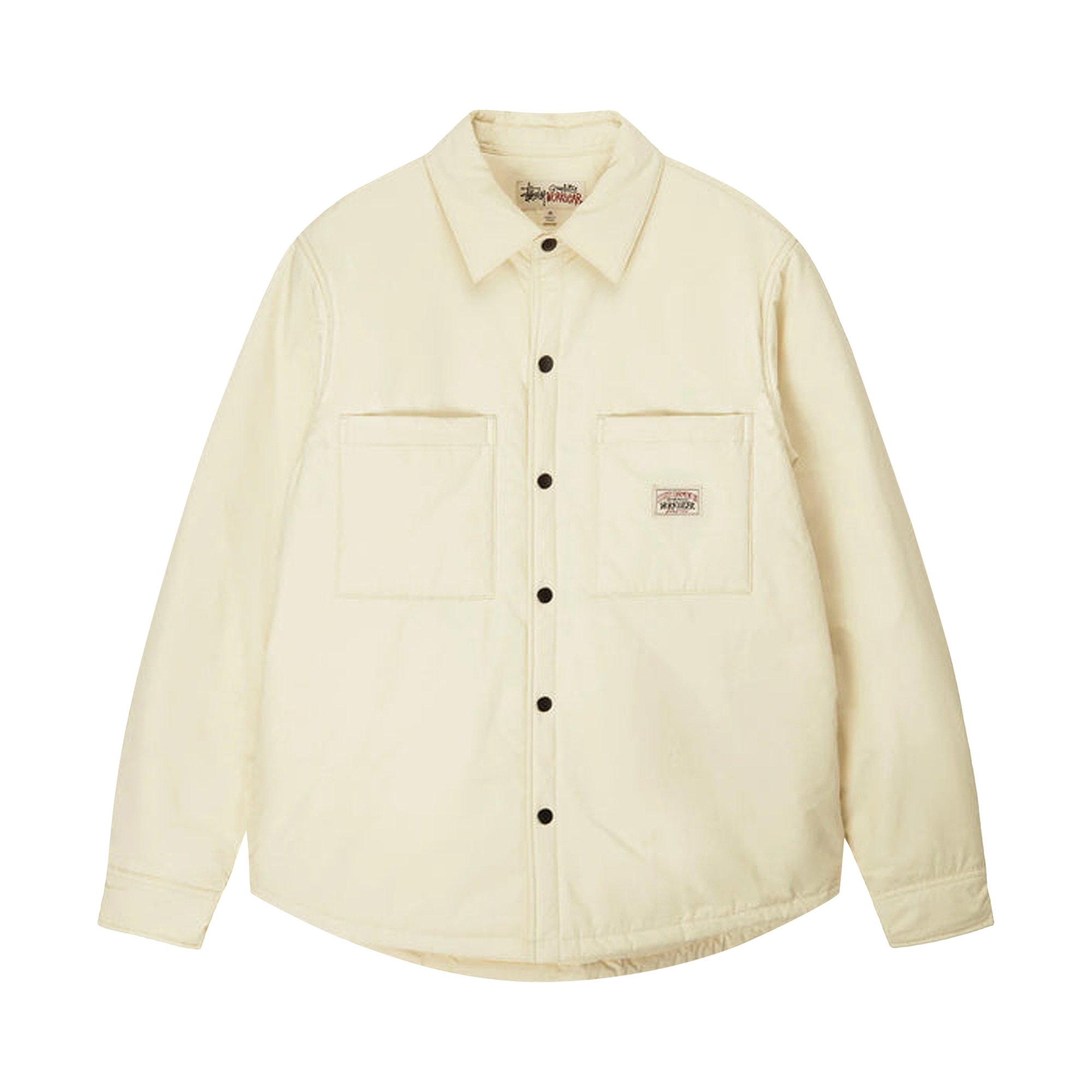 Buy Stussy Padded Tech Over Shirt 'Natural' - 1110275 NATU | GOAT