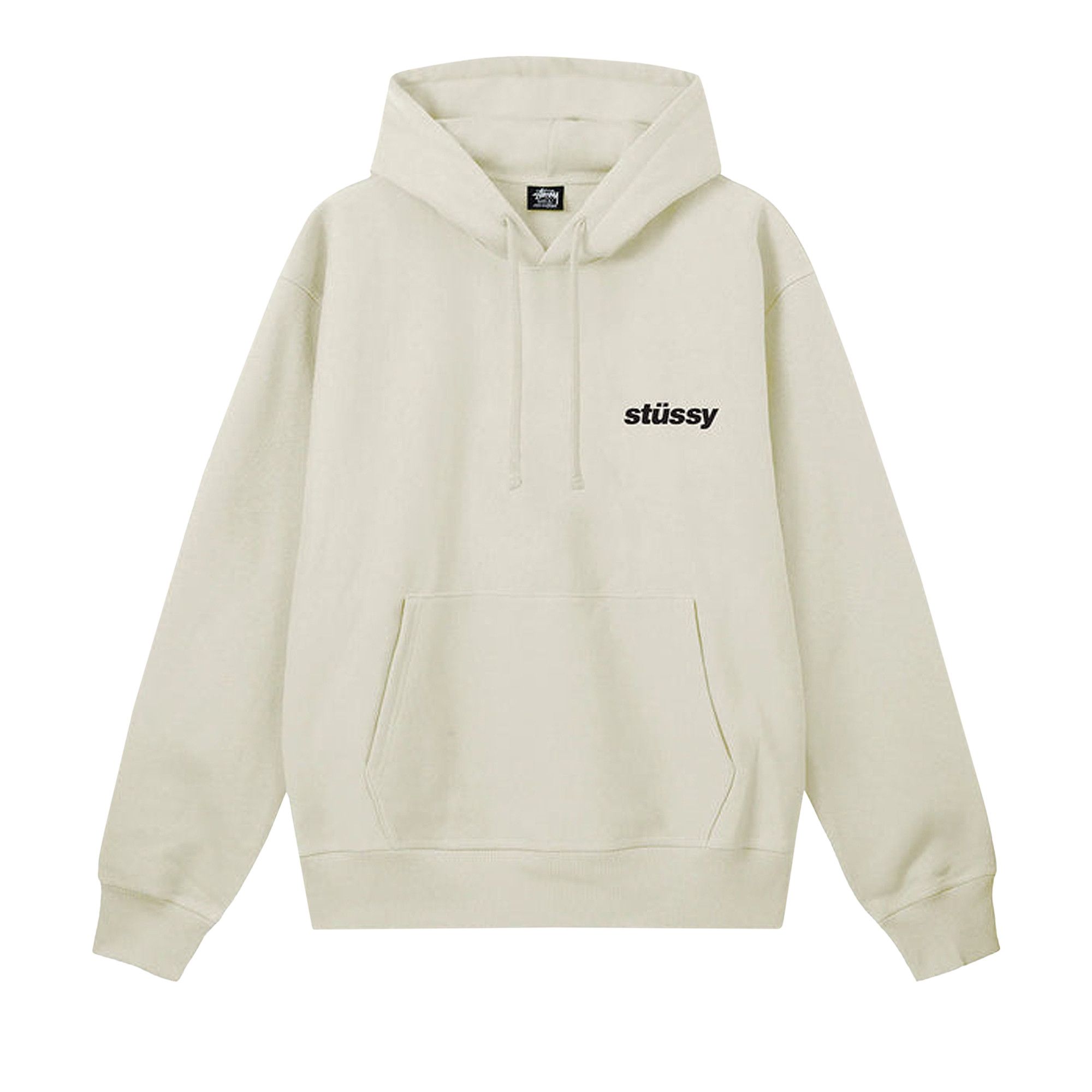 Beige stussy hoodie new arrivals