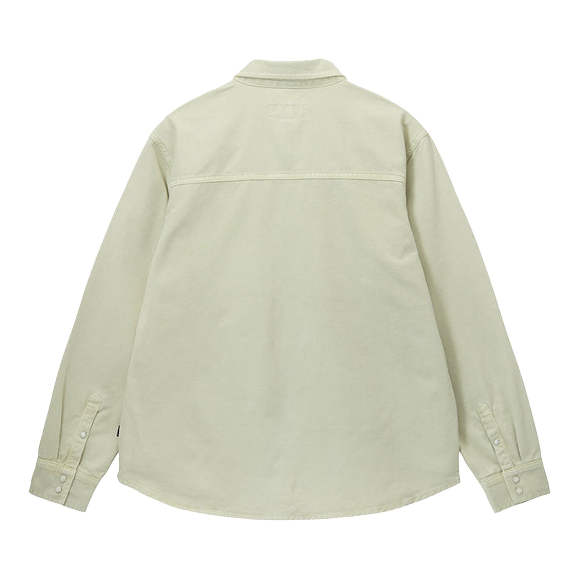 Buy Stussy Double Dye Western Shirt 'Cream' - 1110276 CREA | GOAT