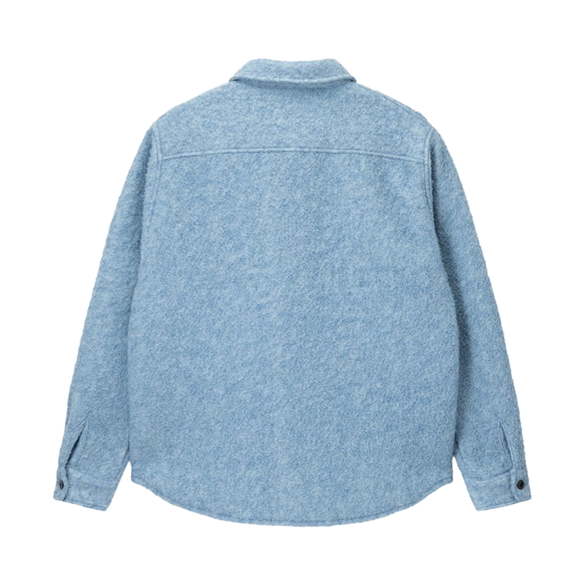 Buy Stussy Casentino Wool Cpo Shirt 'Light Blue' - 1110272 LIGH | GOAT