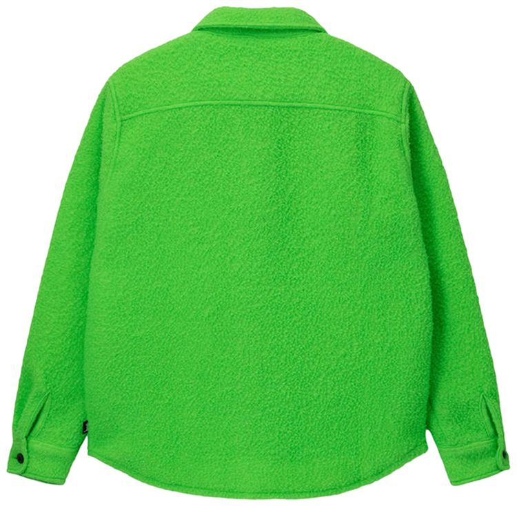 Stussy Casentino Wool Cpo Shirt Lime