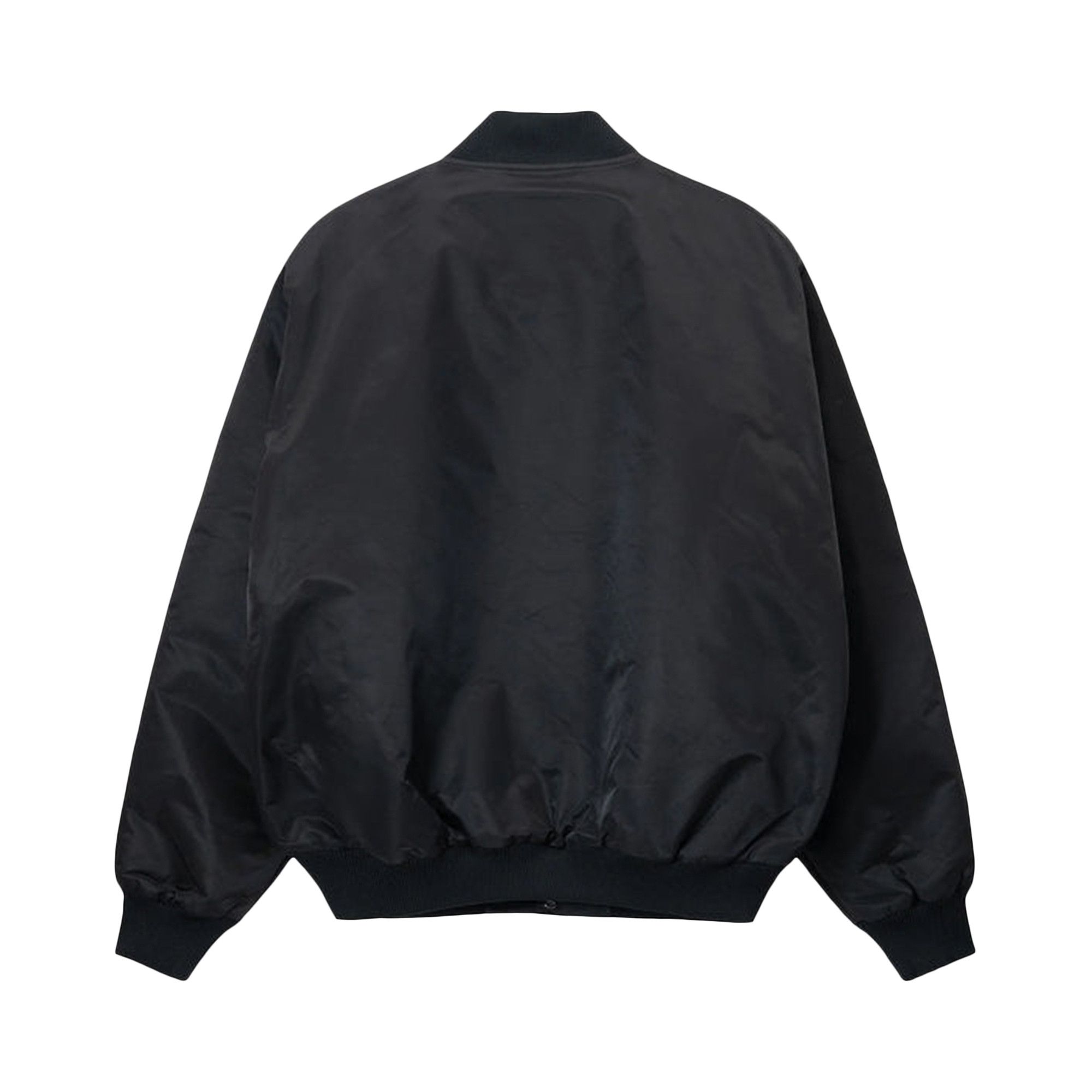 ☆人気☆ Stussy NY Chapter Satin Varsity Jacket Navy (STUSSY