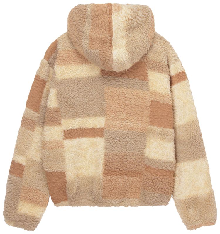 Stussy Bronson Sherpa Hoodie Khaki