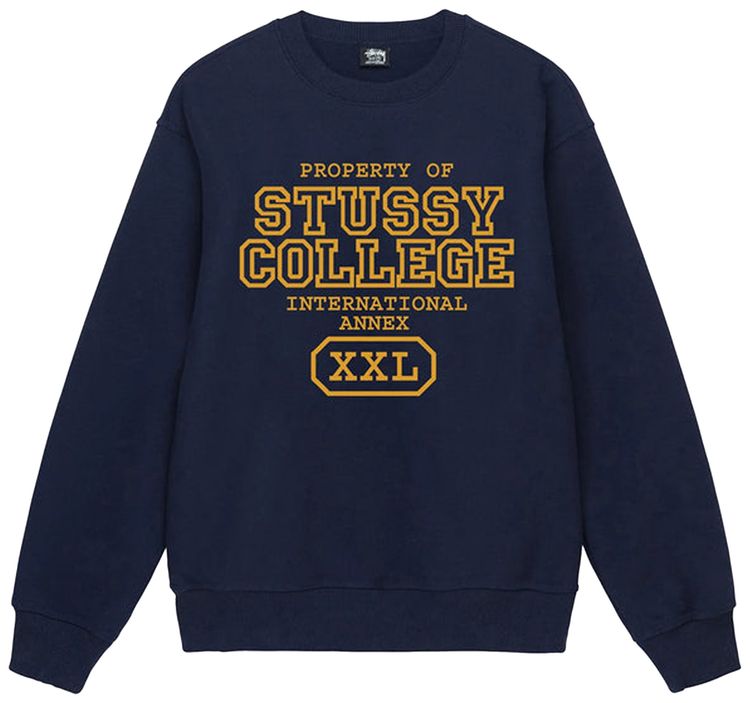 Stussy Property Of Crew Navy