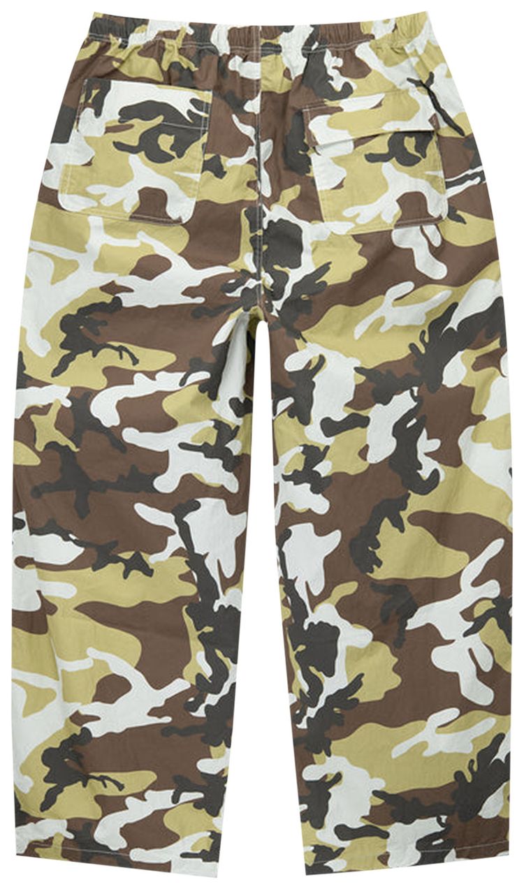 Stussy Nyco Printed Over Trousers Brown Camo