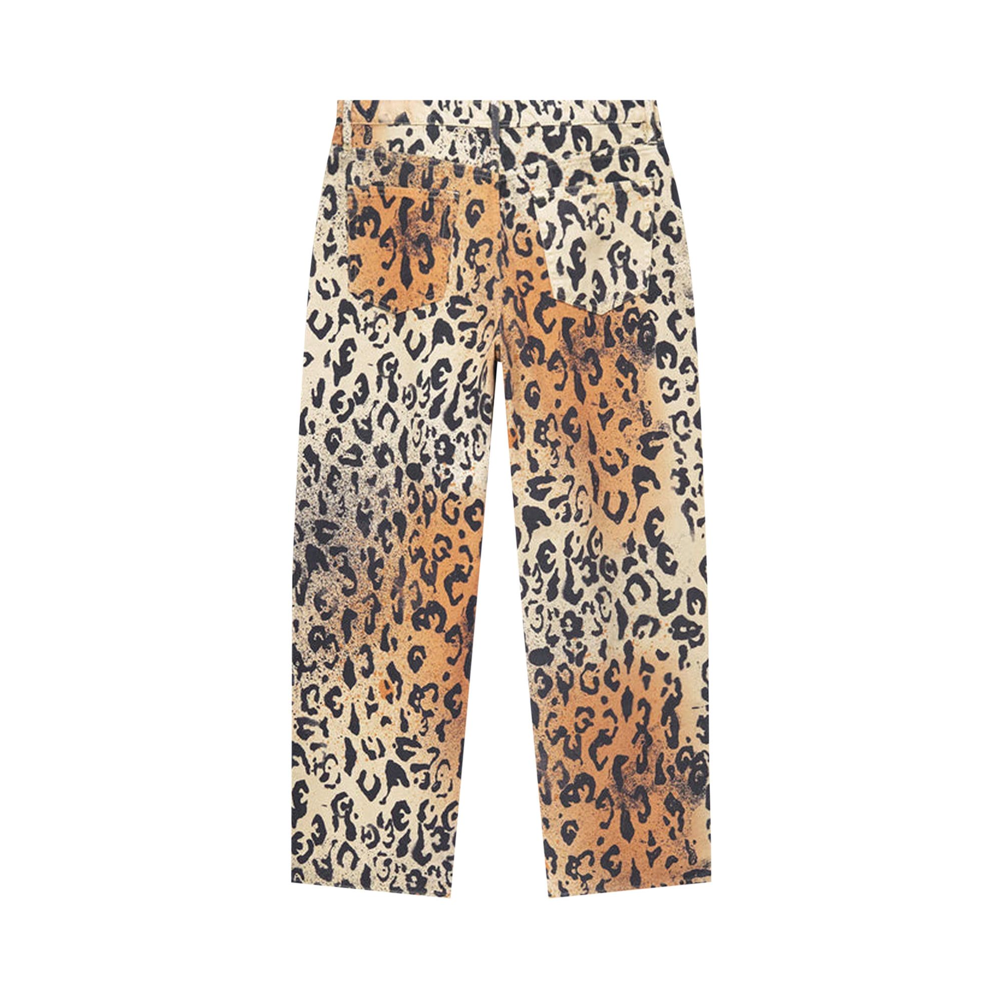 stussy 2023 STENCIL CANVAS BIG OL' JEANS