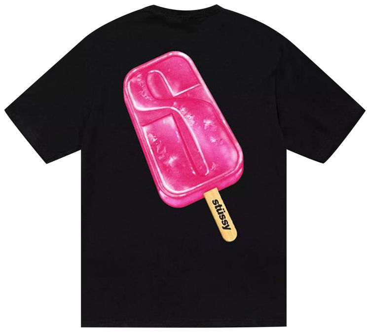 Stussy Popsicle Tee Black