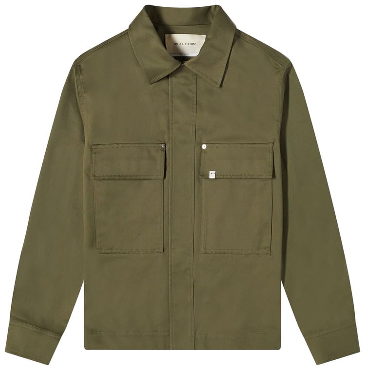 1017 ALYX 9SM Military Shirt Jacket Green
