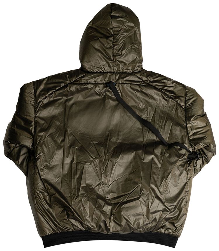 Acronym HD Nylon PrimaLoft Insulated Hooded Jacket RAF Green