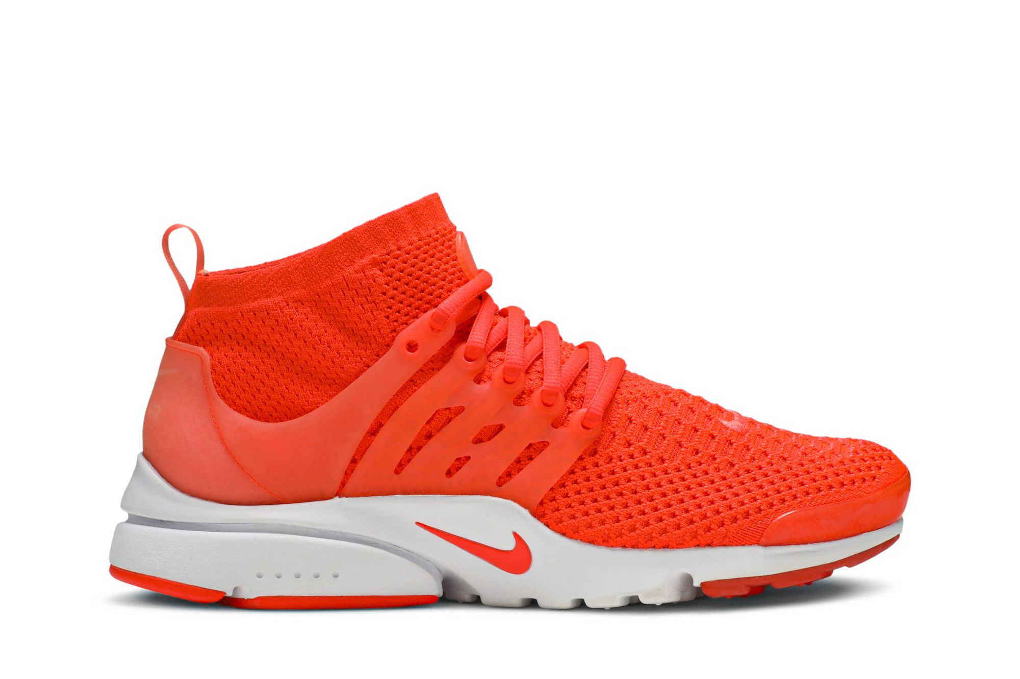 Nike air presto flyknit orange clearance
