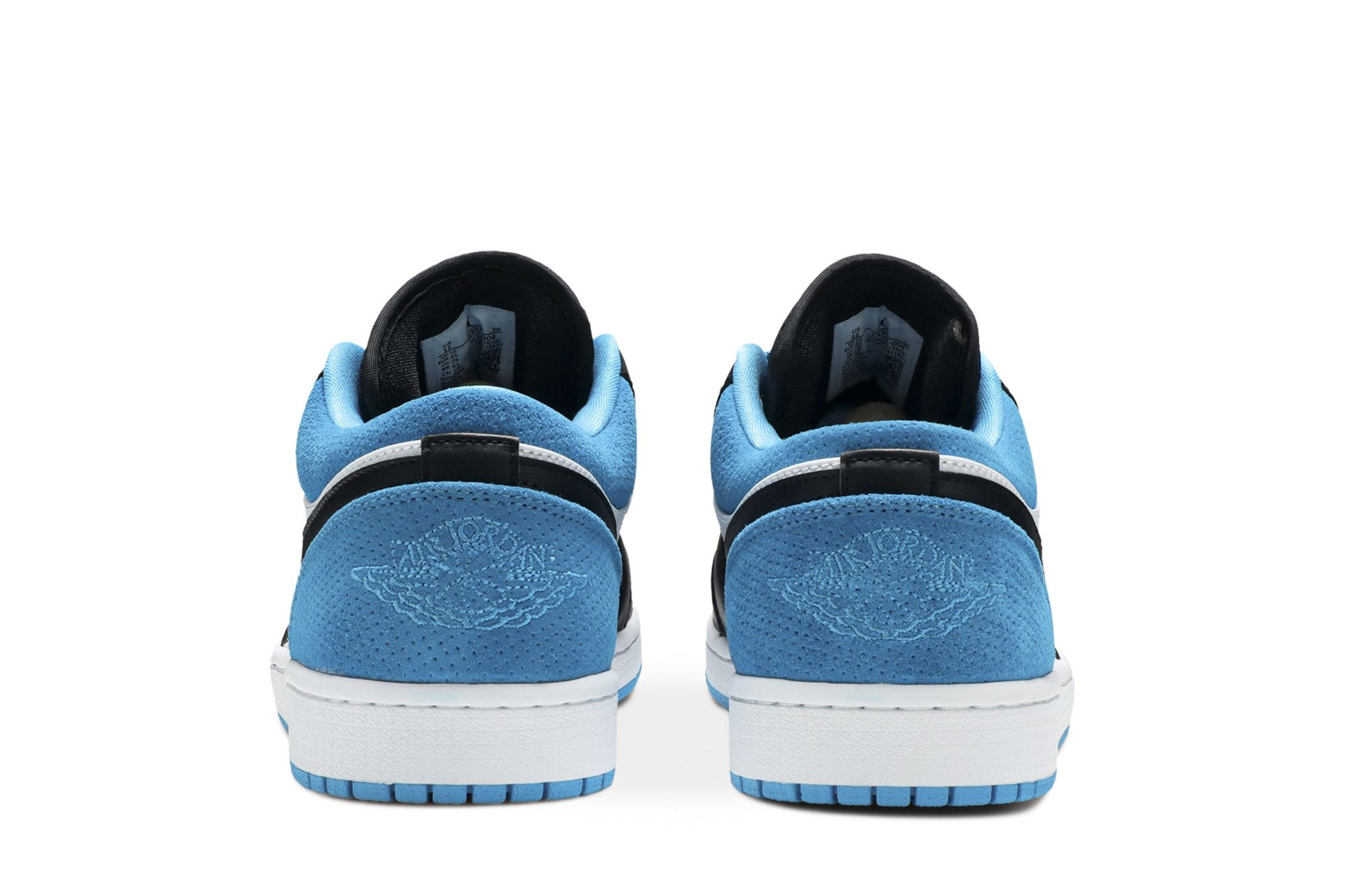 air jordan 1 low se black laser blue