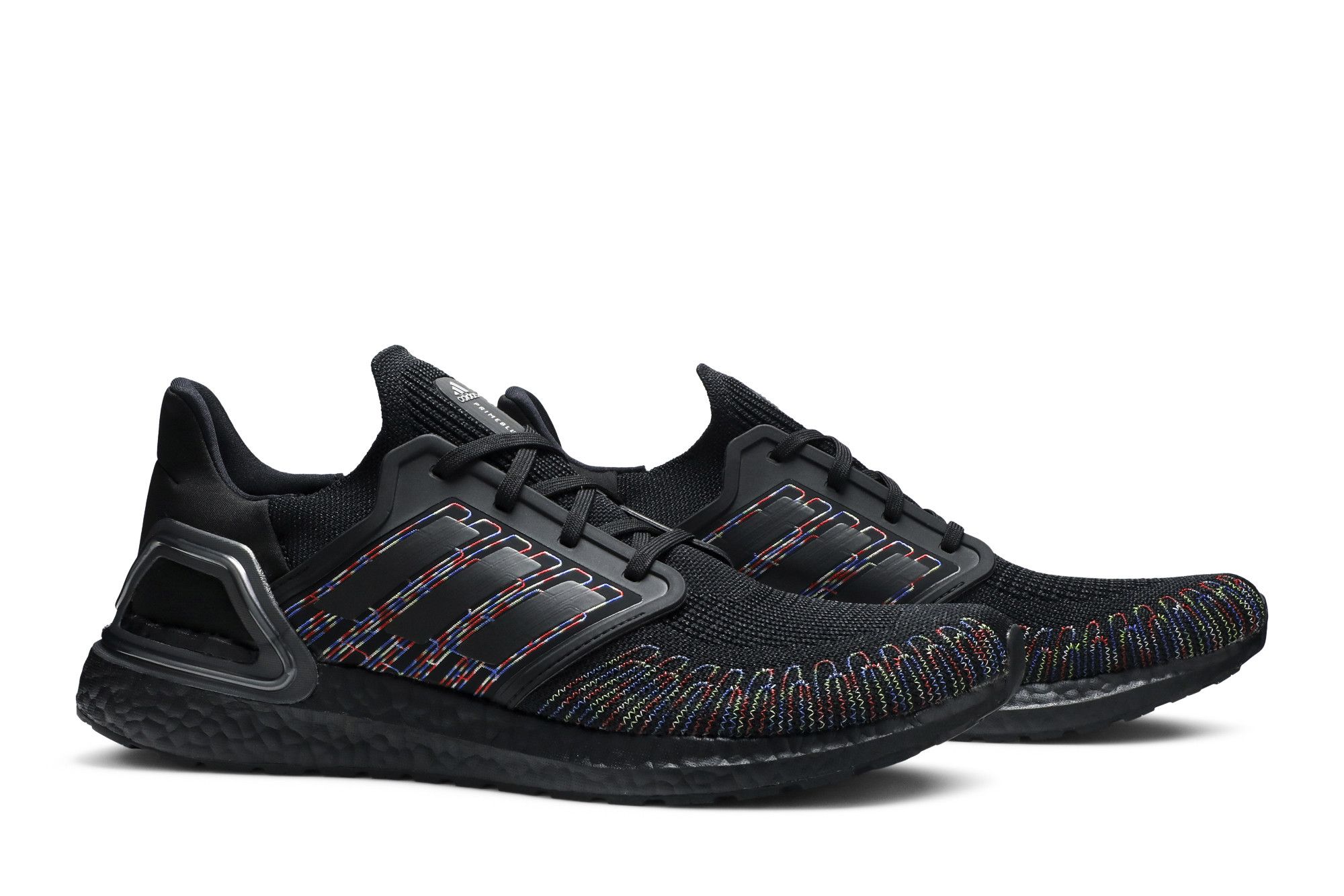 Buy UltraBoost 20 Black Multi Color EG0711 GOAT