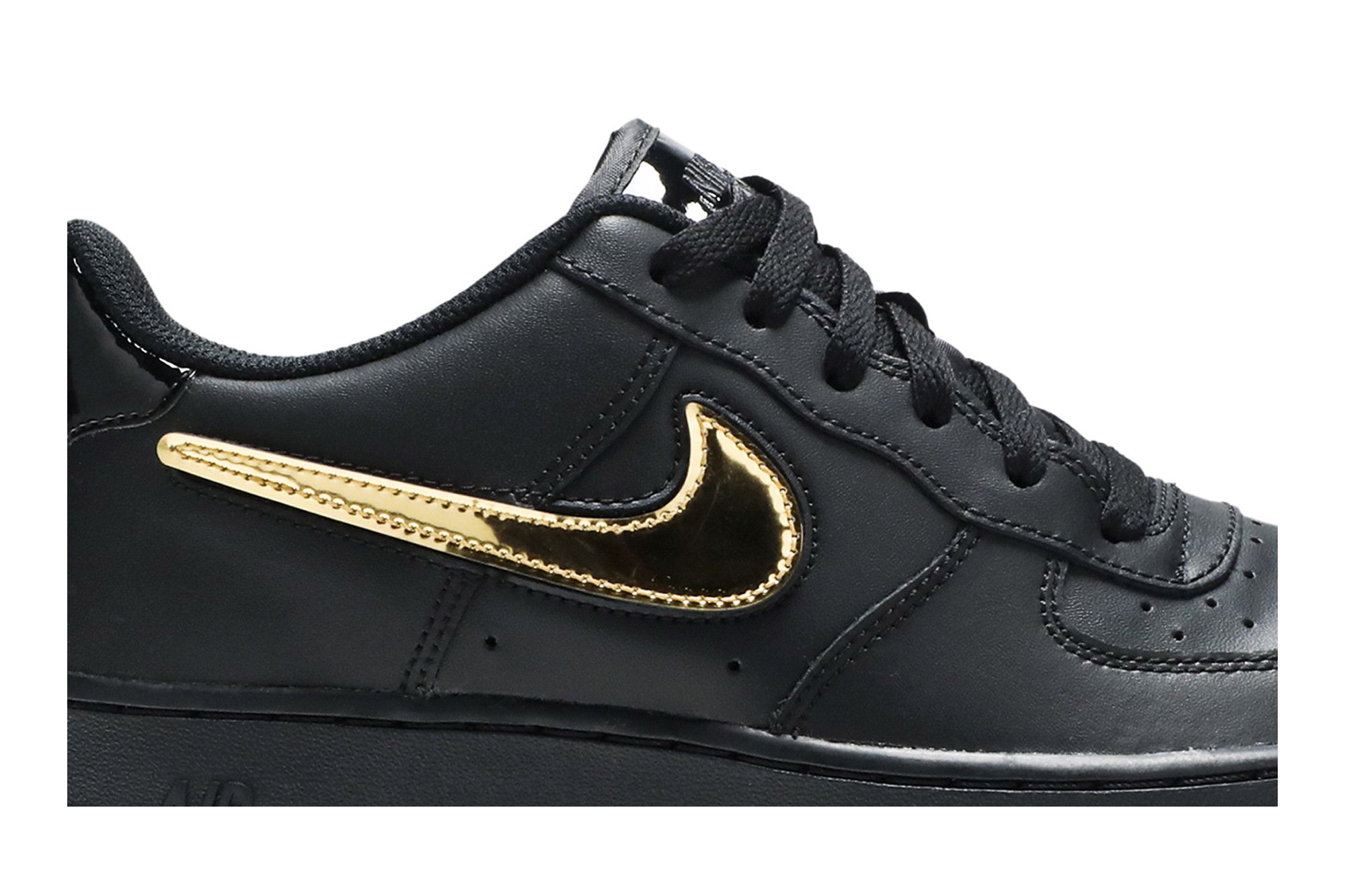 Black air force 1 removable swoosh store