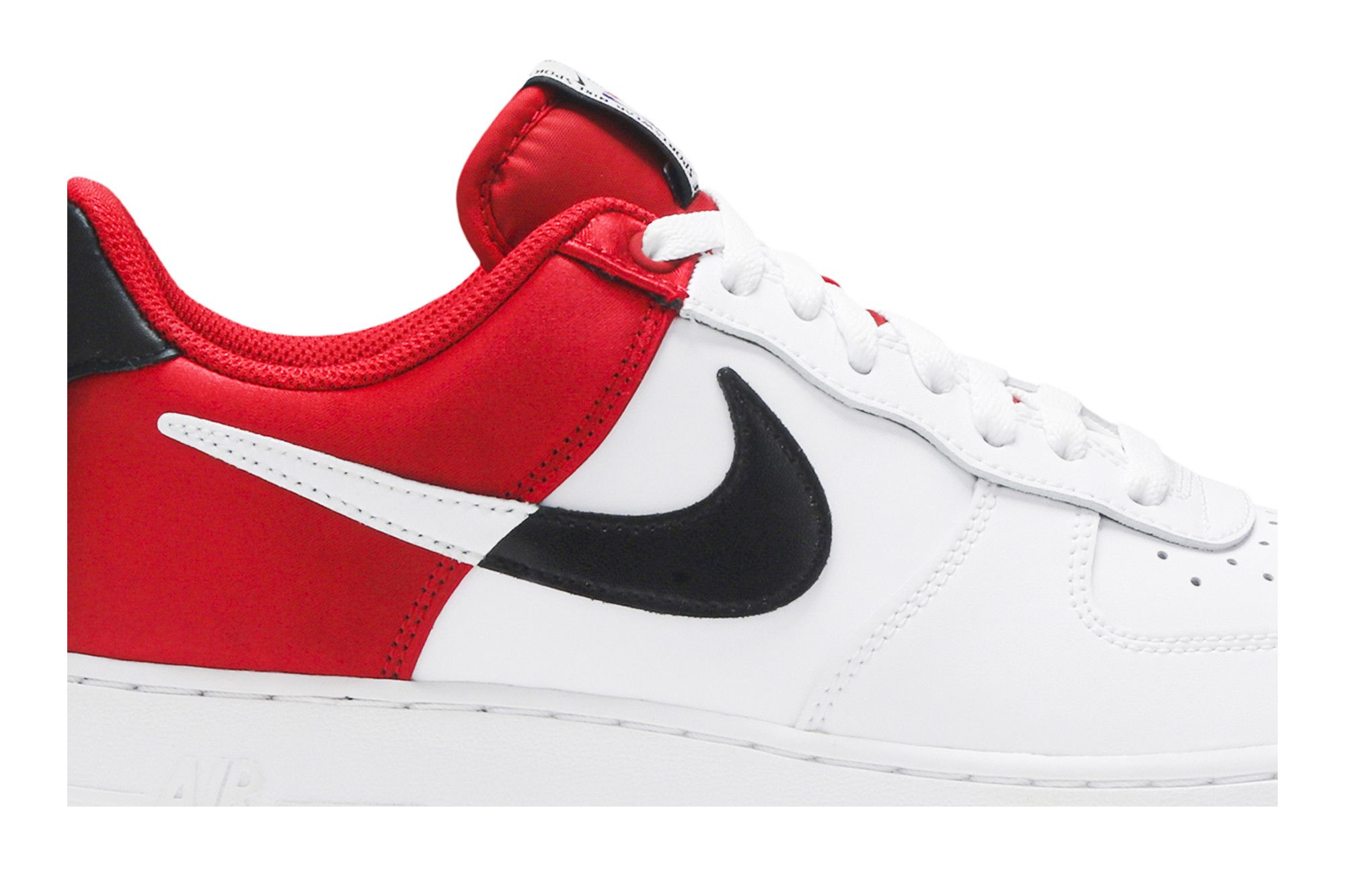 Buy NBA x Air Force 1 07 LV8 Red BQ4420 600 GOAT