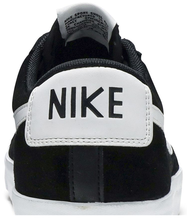 Nike Blazer Low Premium VNTG Suede Black