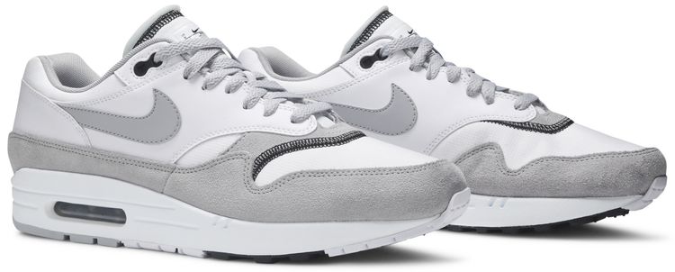 Nike Air Max 1 White Black Wolf Grey