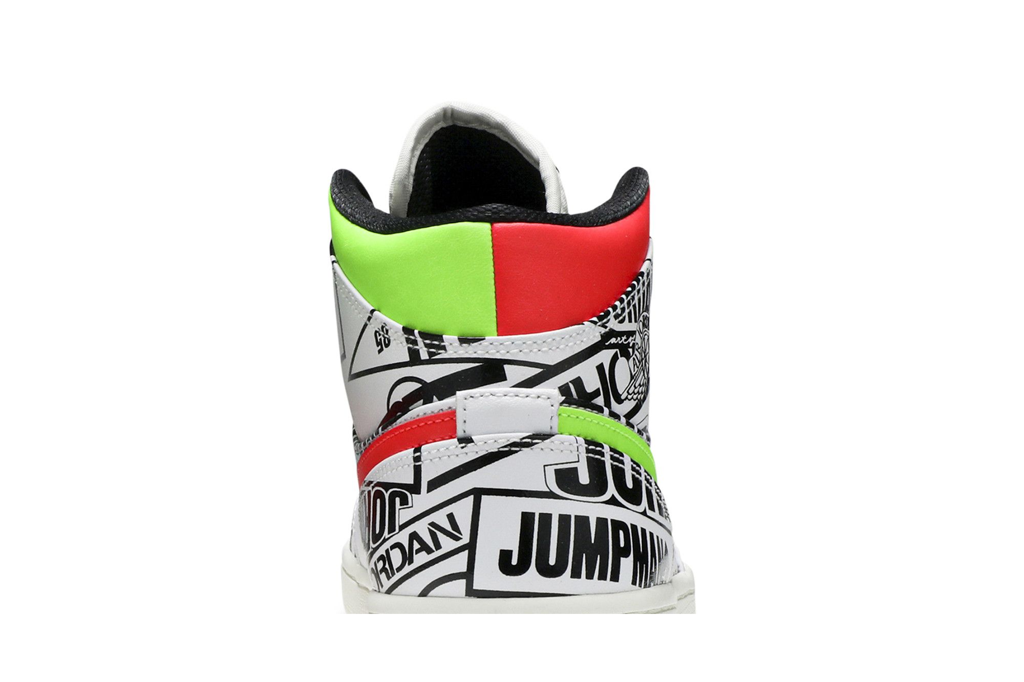 Buy Air Jordan 1 Mid Over Print Logos 554724 119 GOAT CA