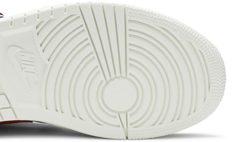 Air Jordan 1 Mid Over Print Logos