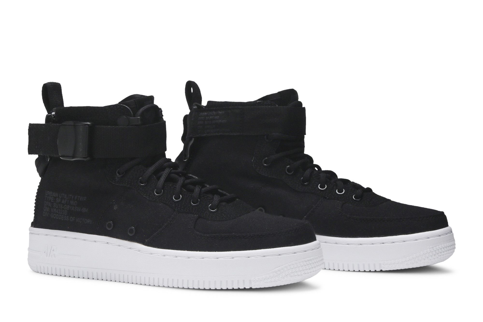 Sf air force 1 mid black cool grey on sale