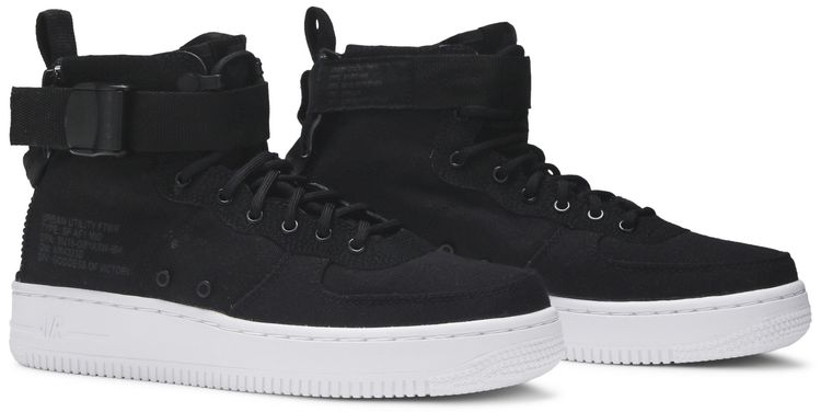 Nike SF Air Force 1 Mid GS Black