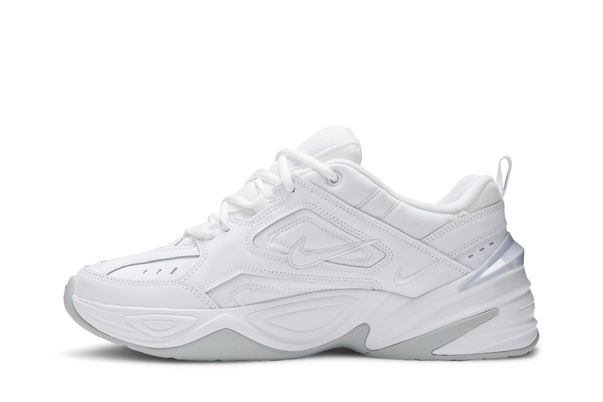 Nike m2k tekno all white hot sale