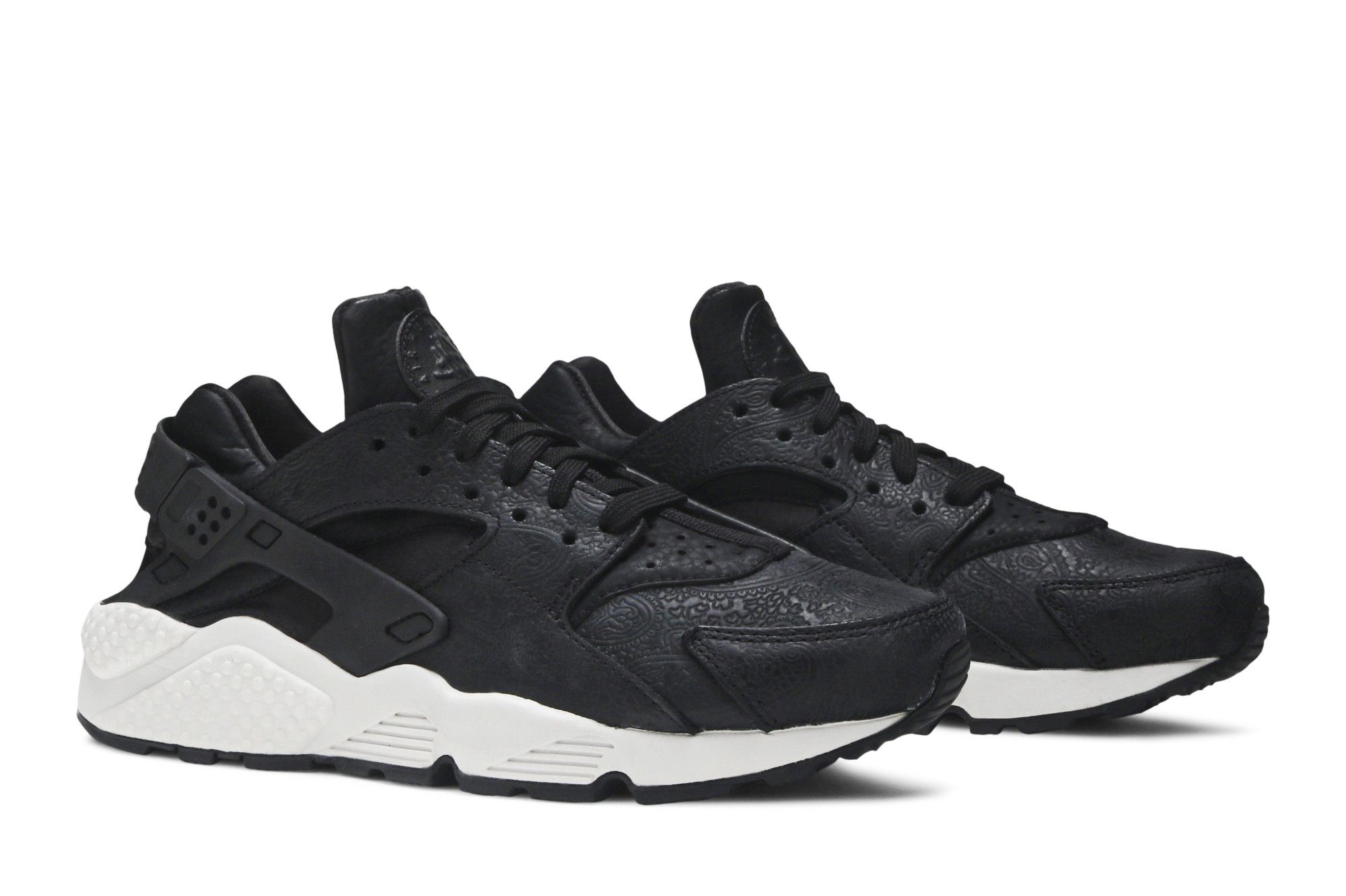 Nike air huarache run prm black best sale