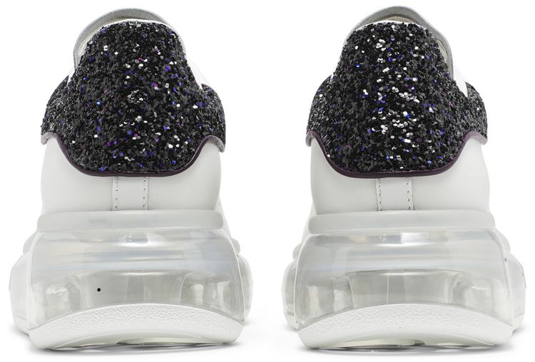 Alexander McQueen Wmns Oversized Sneaker Transparent   White Amethyst